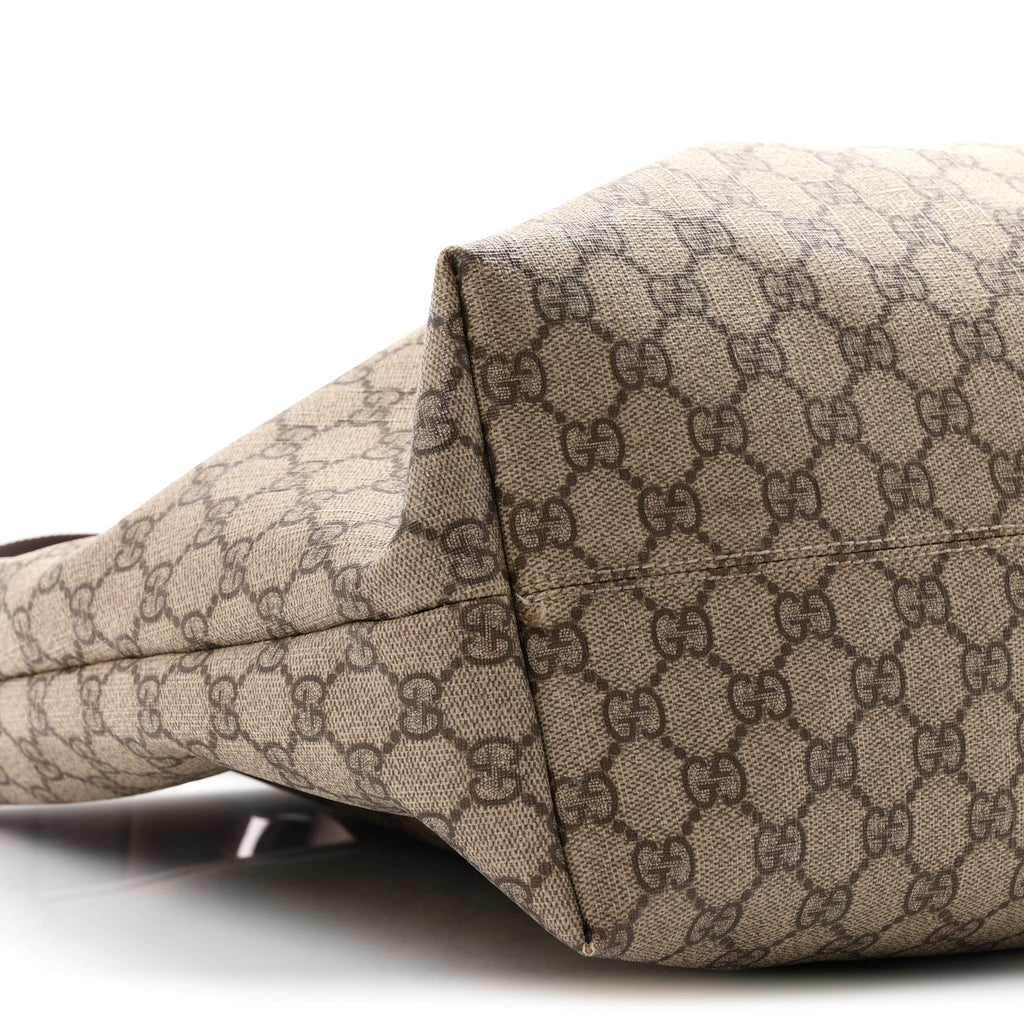 GG Plus Monogram Travel Bag Dark Brown wholesalehk.shop
