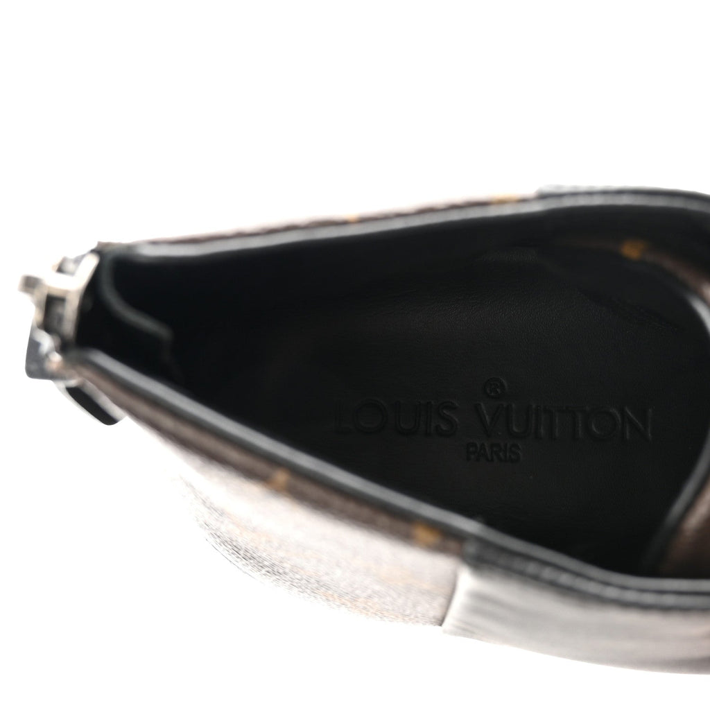 Calfskin Monogram Line-Up Sneaker Boot 6 Black £¨ Direct shipment via from wholesalehk.shop