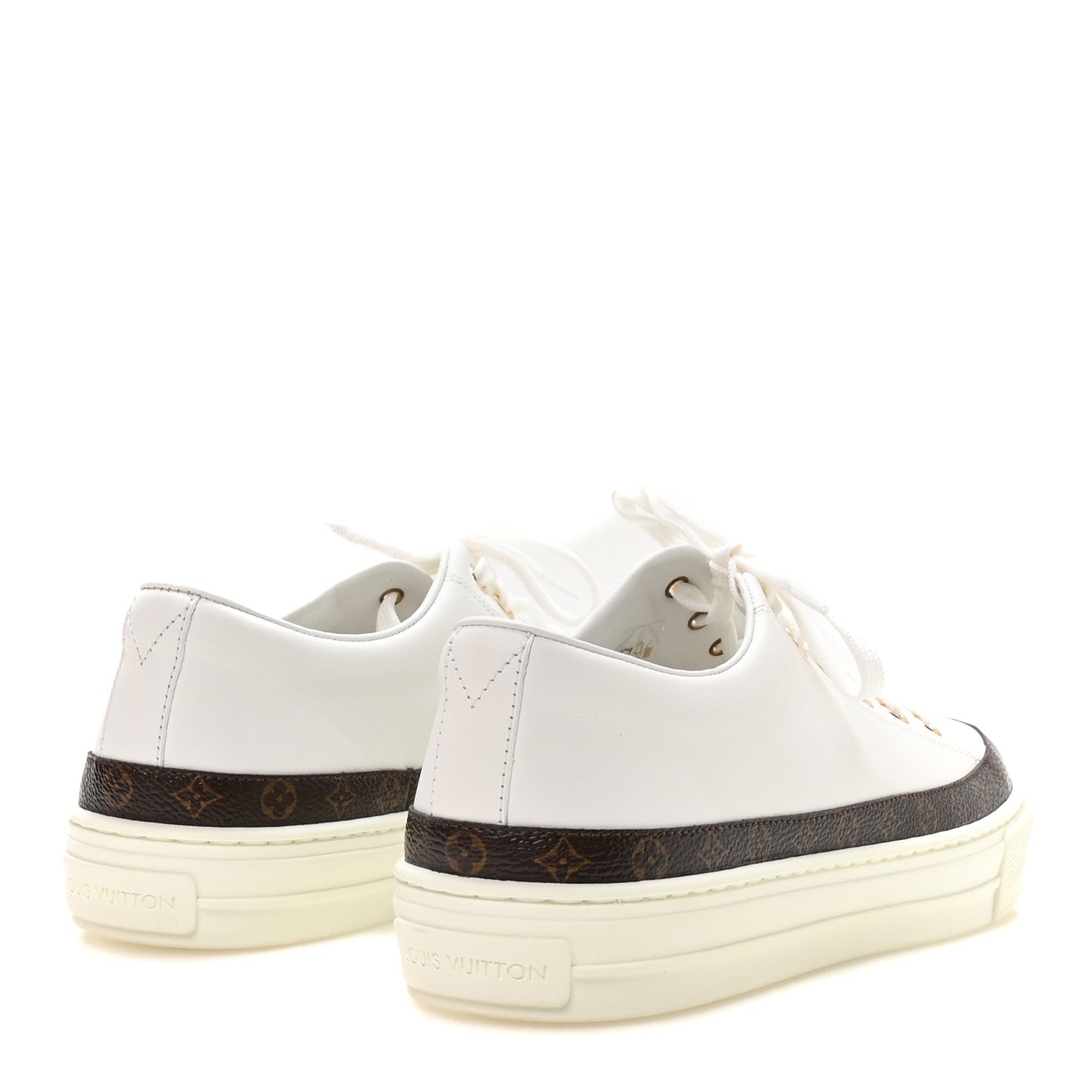 Monogram Womens Stellar Sneakers 39.5 White £¨ Direct shipment via from wholesalehk.shop