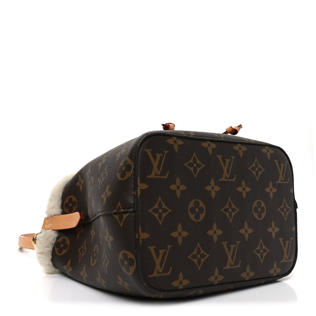 Monogram Shearling Cozygram Neonoe BB £¨ Direct shipment via from wholesalehk.shop