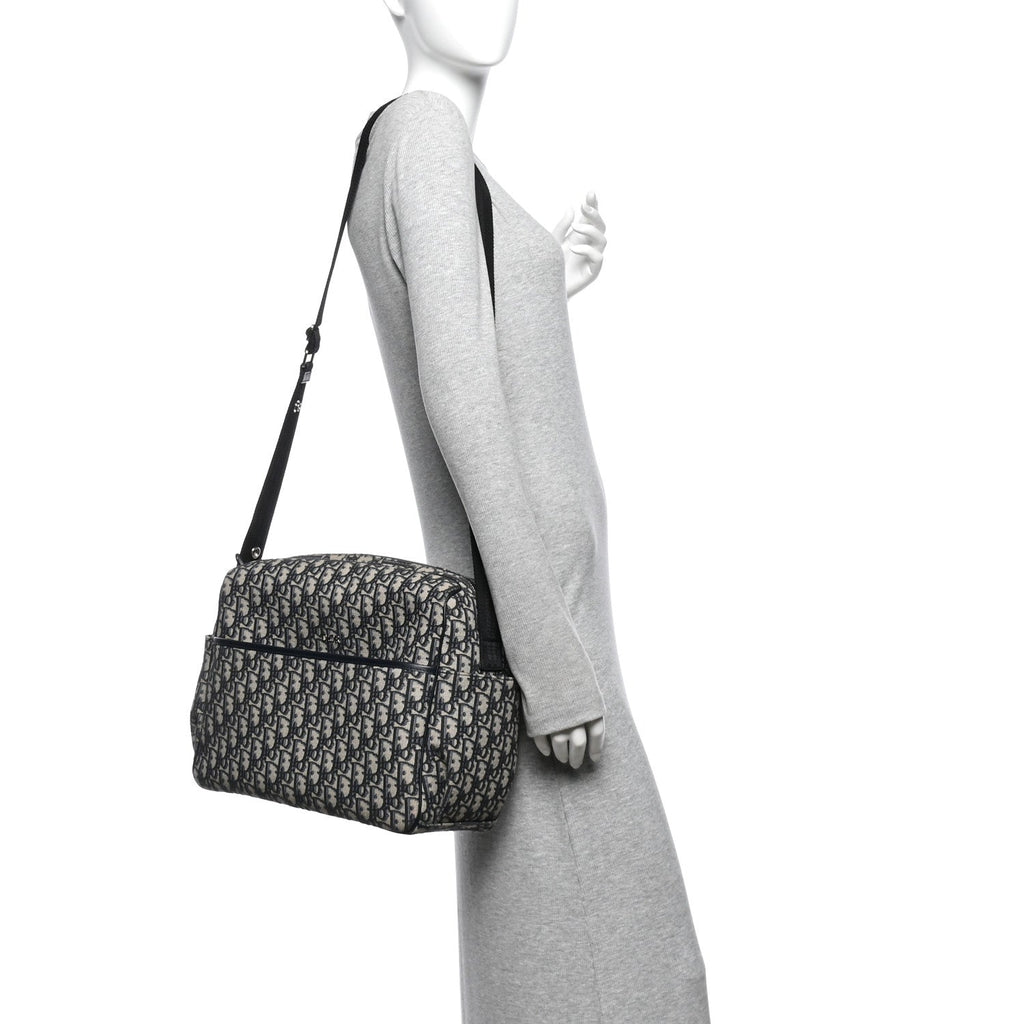 Oblique Baby Changing Bag Beige Black wholesalehk.shop