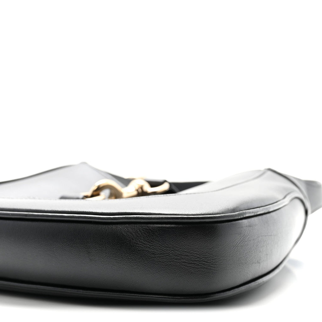 Calfskin Small Jackie Shoulder Bag Black £¨ Direct shipment via from wholesalehk.shop
