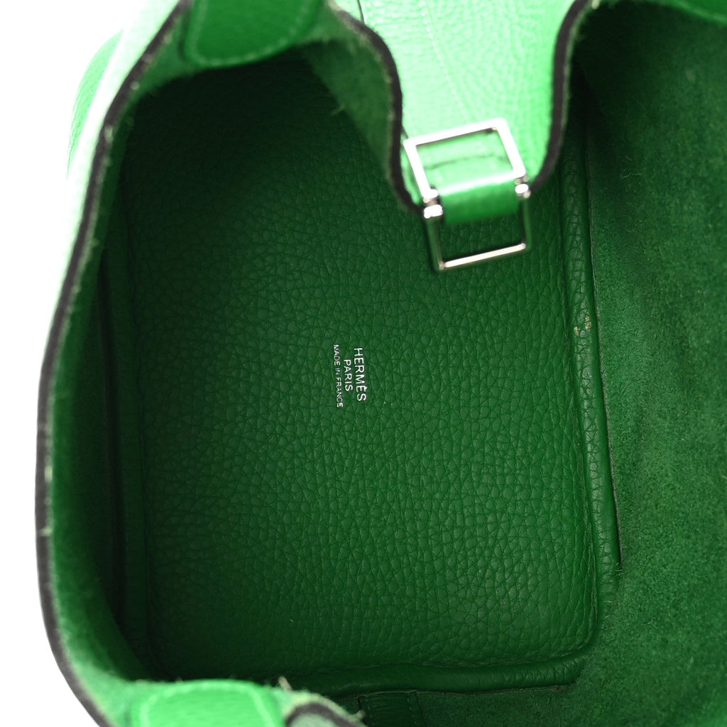 Taurillon Clemence Picotin Lock 18 PM Bambou £¨ Direct shipment via from wholesalehk.shop