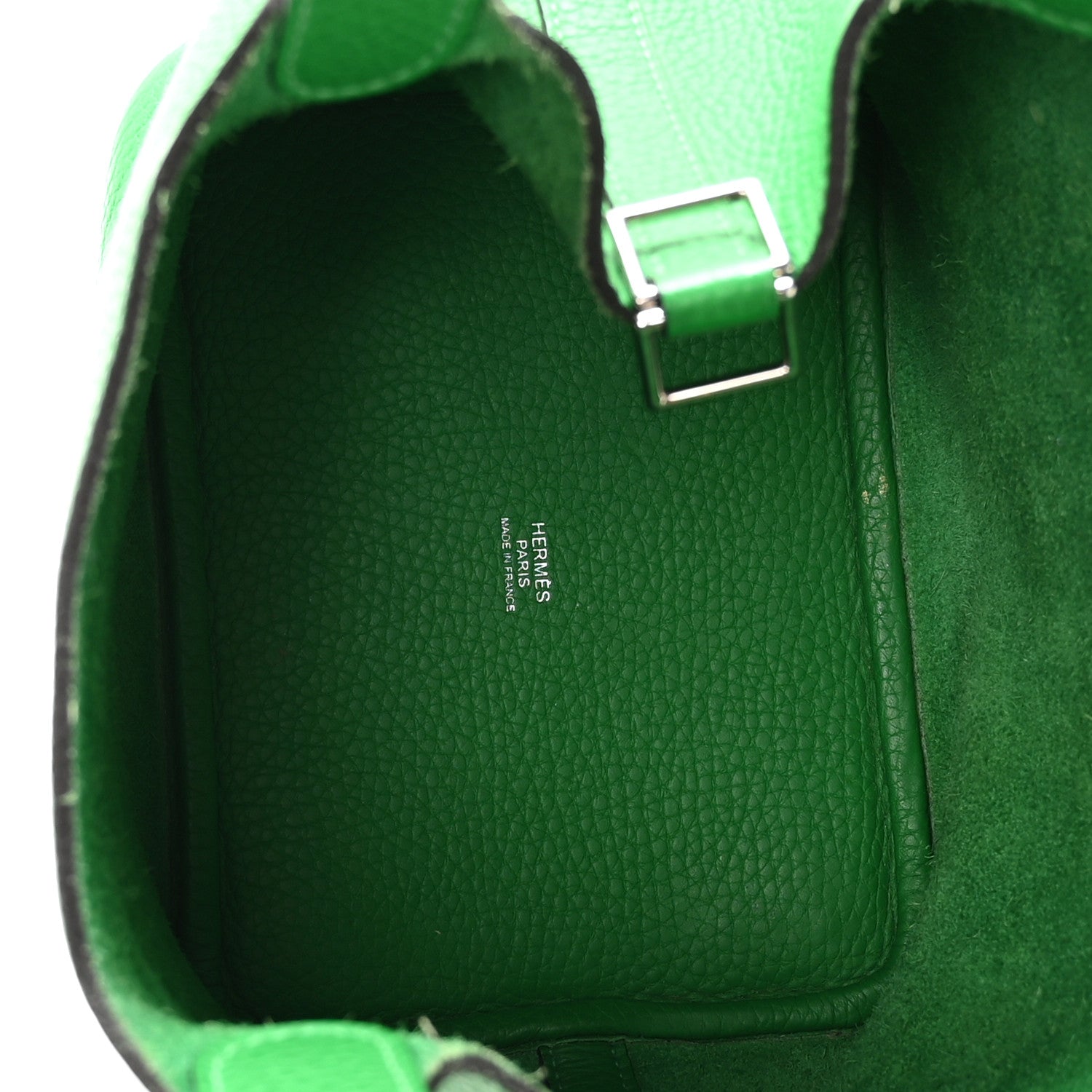 Taurillon Clemence Picotin Lock 18 PM Bambou £¨ Direct shipment via from wholesalehk.shop