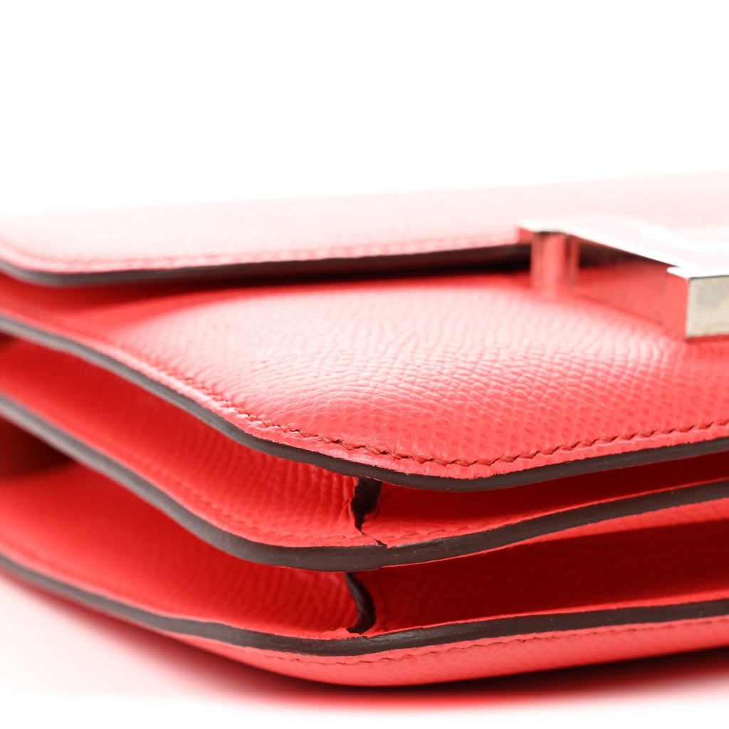 Epsom Enamel Constance 18 Rose Texas Rouge De Coeur £¨ Direct shipment via from wholesalehk.shop