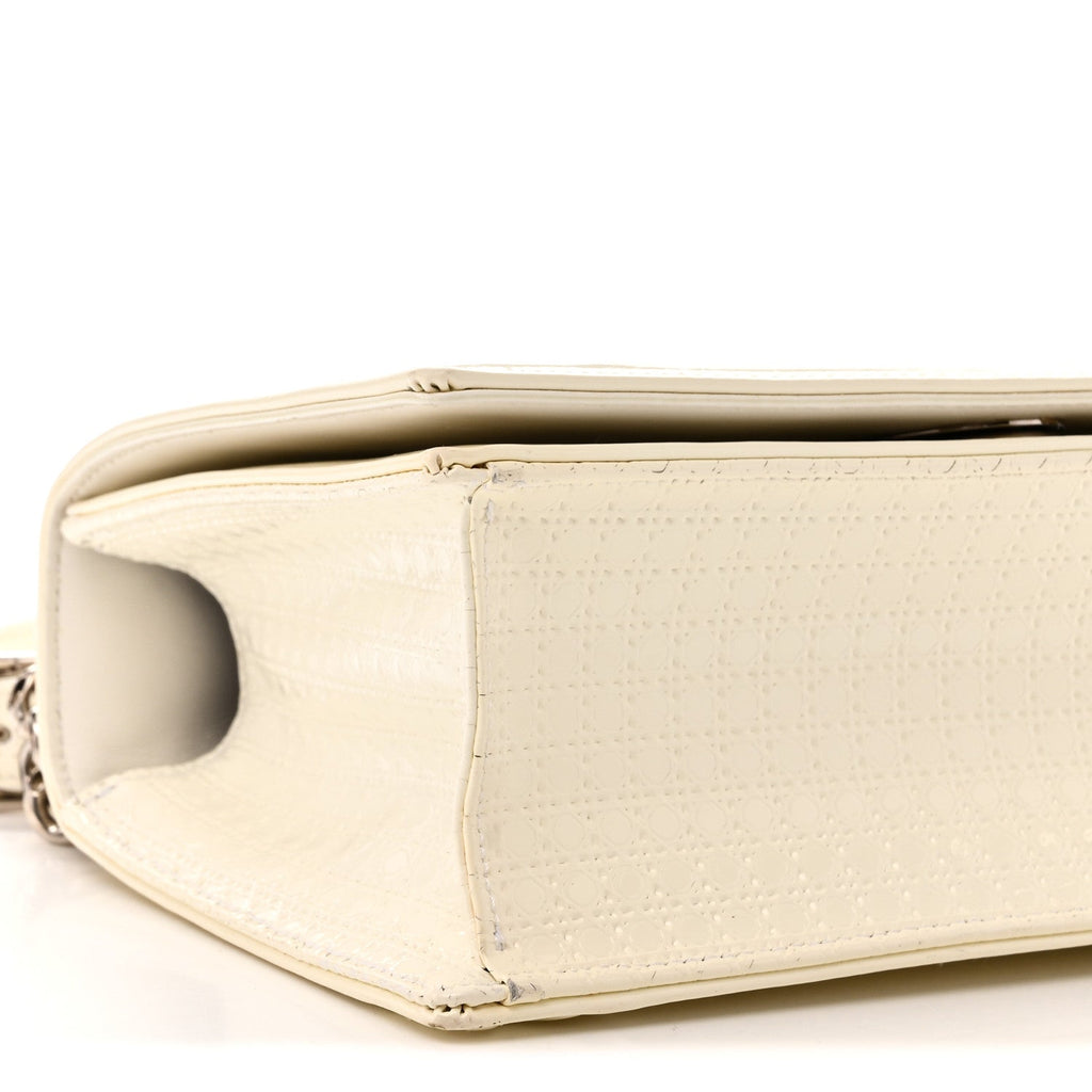 Patent Micro-Cannage Small Diorama Flap Bag White ¡§ Direct shipment via from wholesalehk.shop