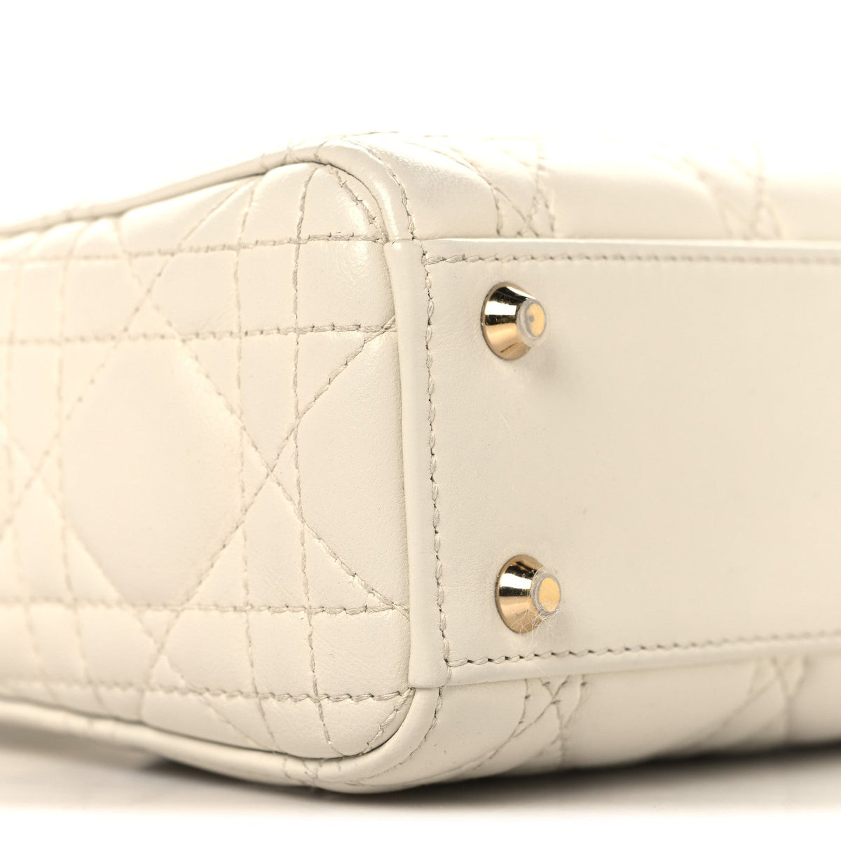 Lambskin Cannage Small My ABCDior Lady Dior Latte wholesalehk.shop