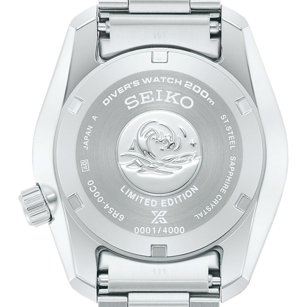 Seiko Prospex Limited Edition Automatic GMT Glacier Blue Dial Silver Steel Strap Watch For Men - SPB385J1 wholesalehk.shop