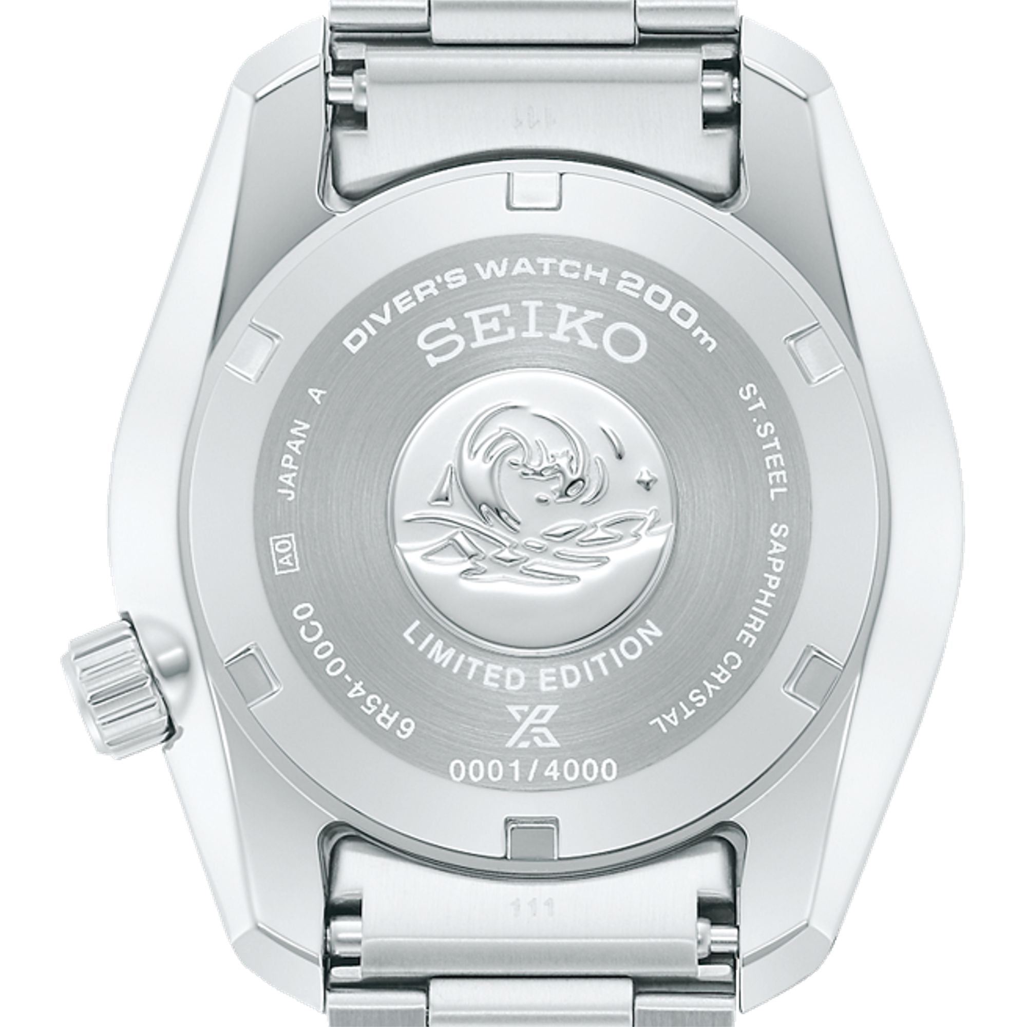 Seiko Prospex Limited Edition Automatic GMT Glacier Blue Dial Silver Steel Strap Watch For Men - SPB385J1 wholesalehk.shop