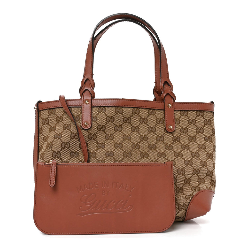 Monogram Small Craft Tote Brown wholesalehk.shop