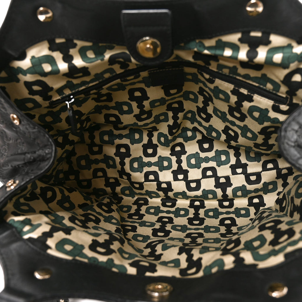 Guccissima Medium Sukey Tote Black £¨ Direct shipment via from wholesalehk.shop