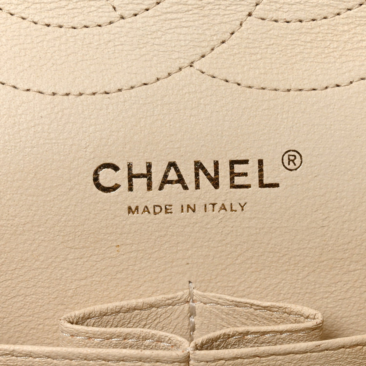 Caviar Quilted Jumbo Double Flap Beige Clair wholesalehk.shop