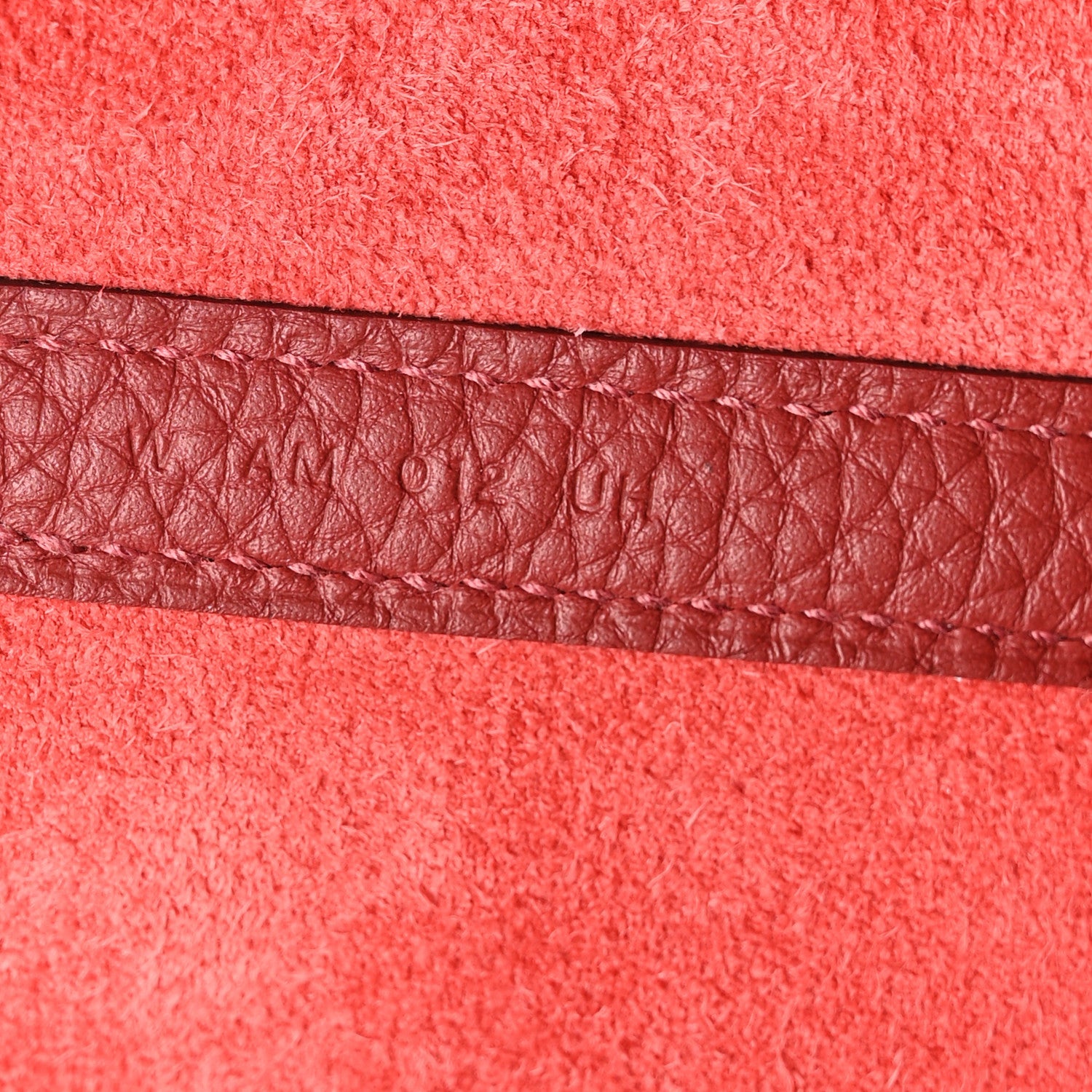 Taurillon Clemence Picotin Lock 18 PM Rouge H £¨ Direct shipment via from wholesalehk.shop