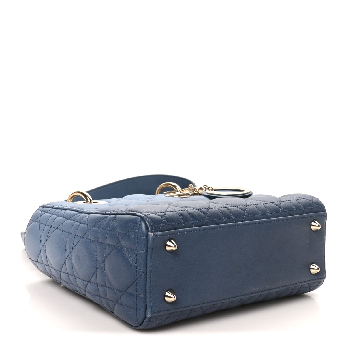 Lambskin Cannage Gradient Small My ABCDior Lady Dior Indigo Blue wholesalehk.shop
