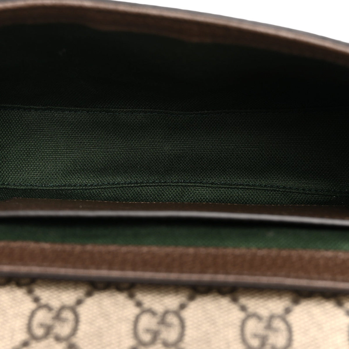 GG Supreme Monogram Textured Dollar Calfskin Small Ophidia Top Handle Shoulder Bag Beige Brown wholesalehk.shop