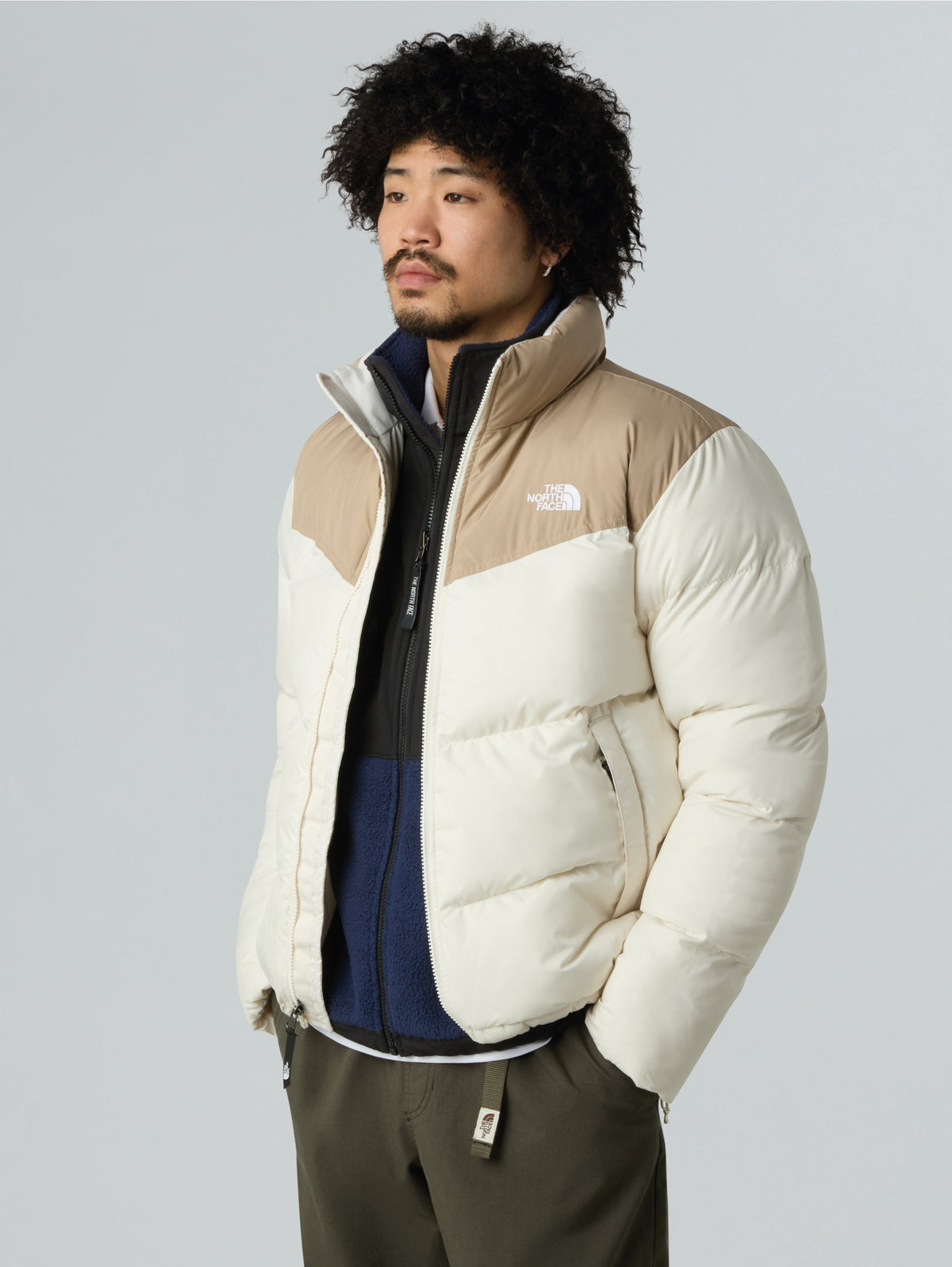 2026 New Arrival Piumino Squadrato Saikuru da Uomo Grigio Fungo wholesalehk.shop