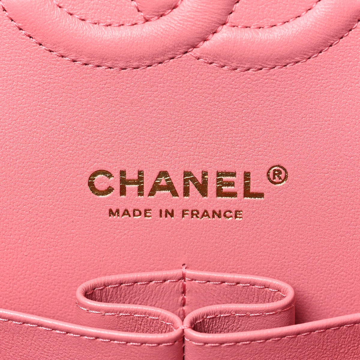 Caviar Quilted Medium Double Flap Pink wholesalehk.shop