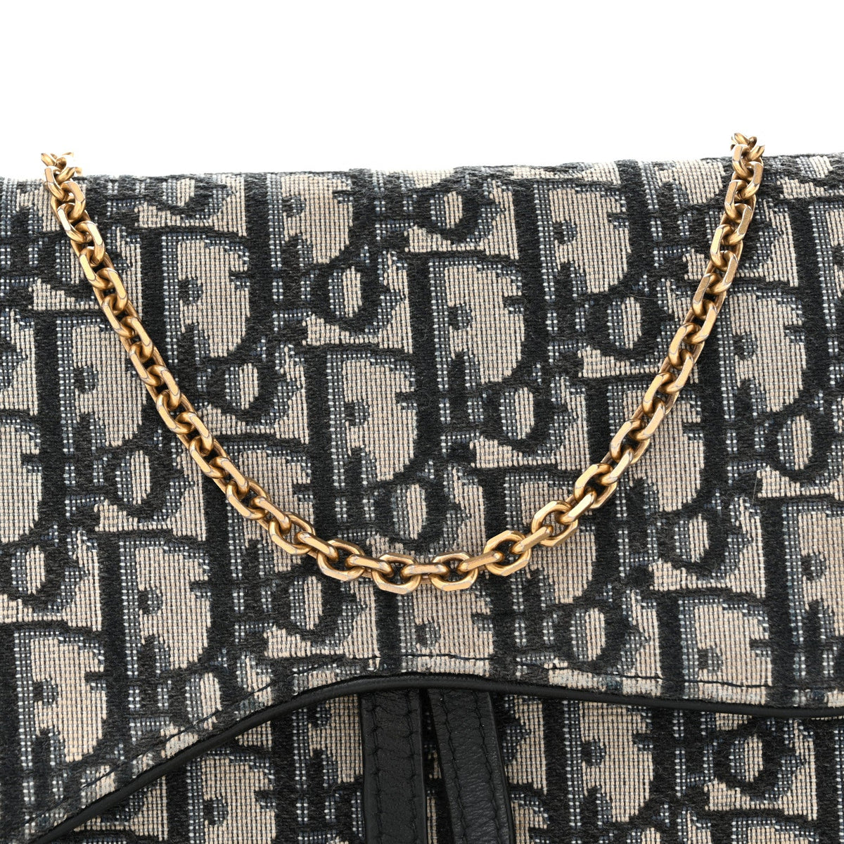 Oblique Saddle Chain Pouch Blue wholesalehk.shop