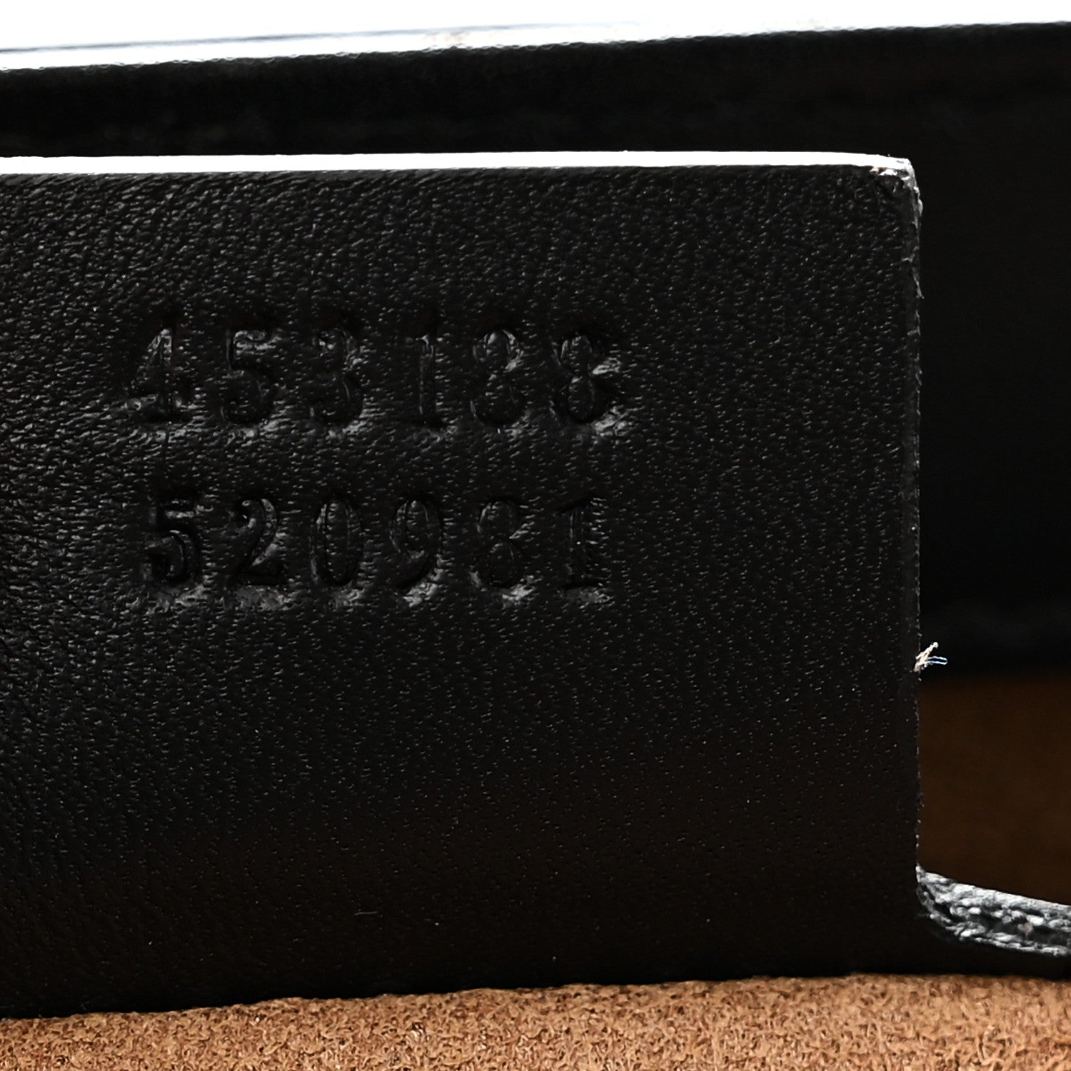 GG Supreme Monogram Calfskin Small Padlock Top Handle Bag Beige Black Cuir £¨ Direct shipment via from wholesalehk.shop