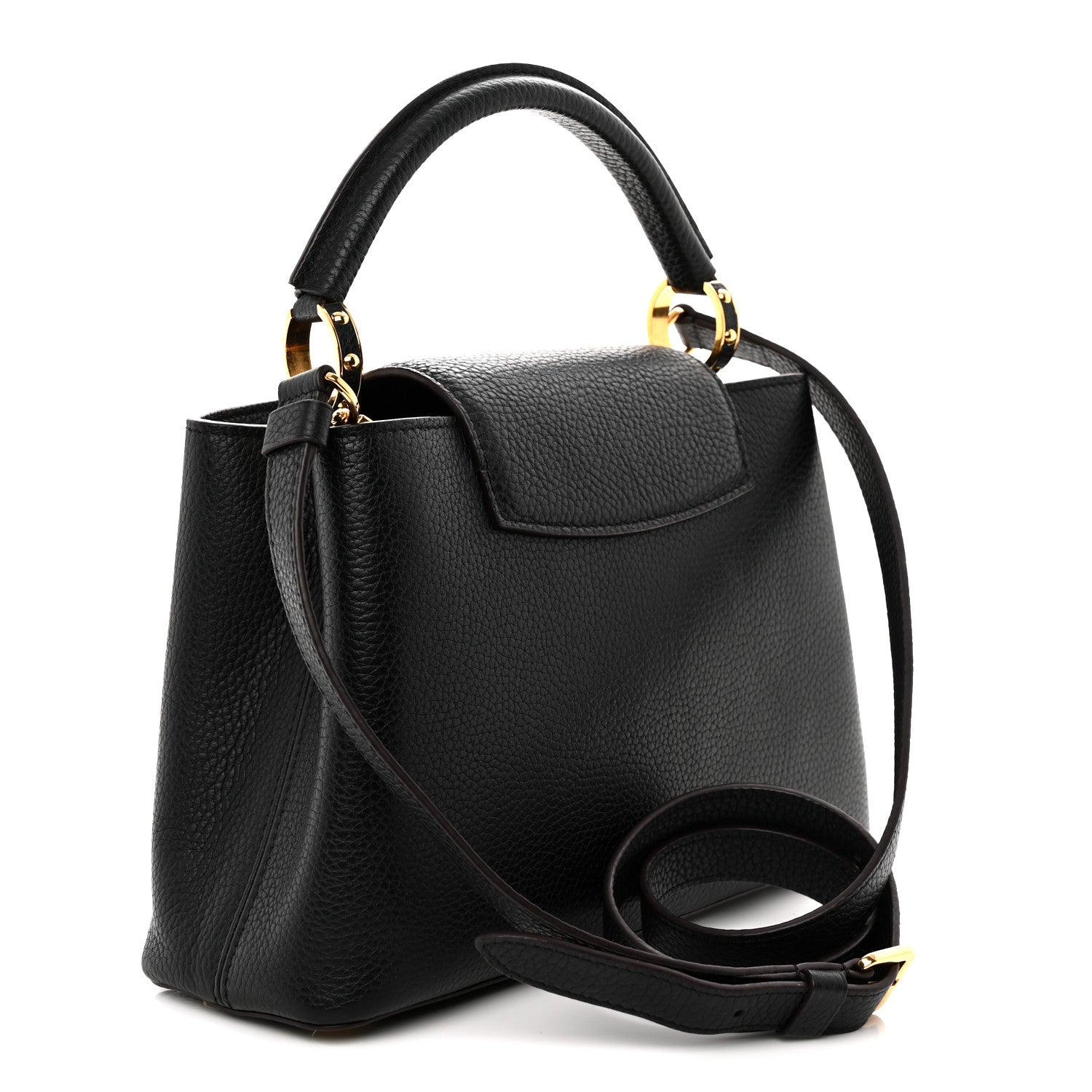 Taurillon Capucines BB Black £¨ Direct shipment via from wholesalehk.shop