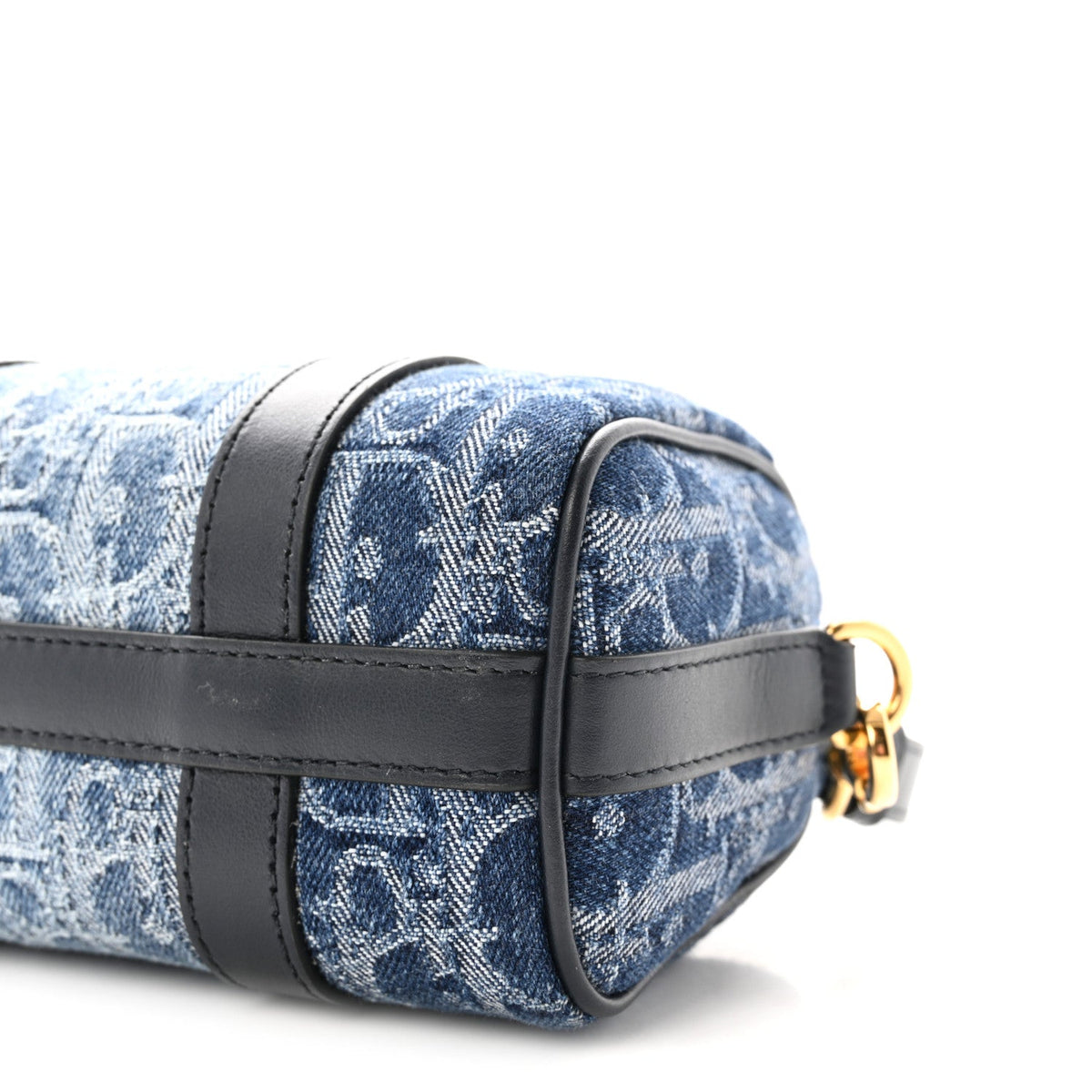Denim Oblique Nano Groove 17 Bag Blue wholesalehk.shop
