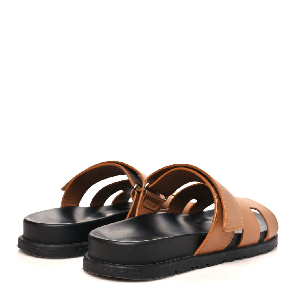 Calfskin Womens Chypre Sandals 40 Naturel wholesalehk.shop