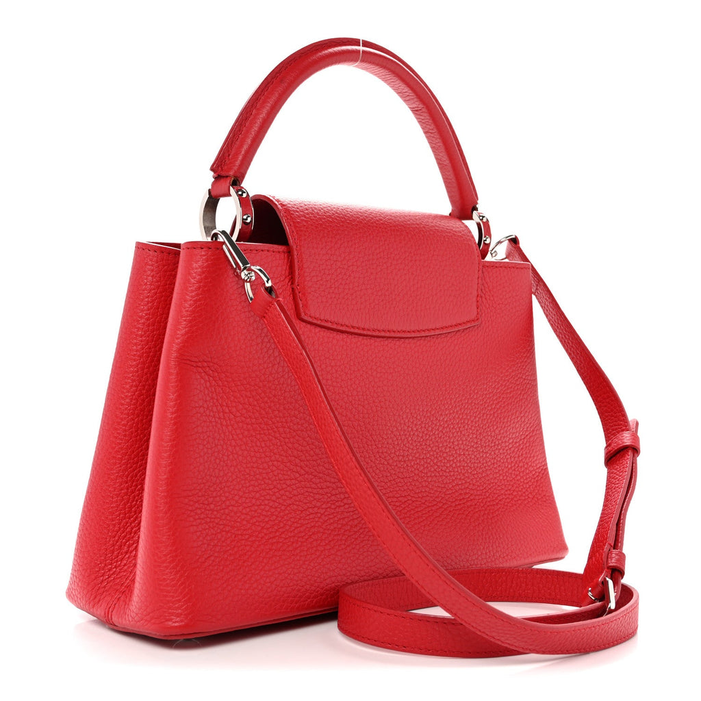 Taurillon Capucines PM Rubis £¨ Direct shipment via from wholesalehk.shop