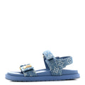 Denim Monogram LV Sunset Comfort Flat Sandals 37 Blue £¨ Direct shipment via from wholesalehk.shop