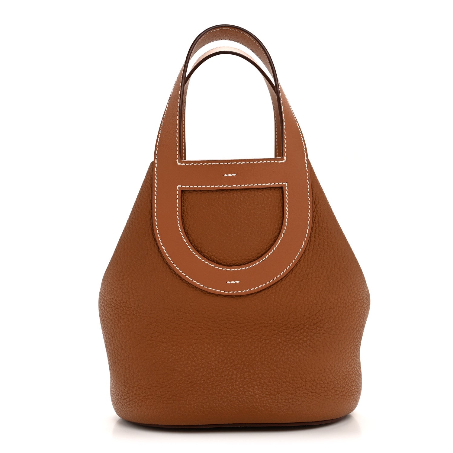 Taurillon Clemence Swift In-The-Loop 18 Bag Gold £¨ Direct shipment via from wholesalehk.shop