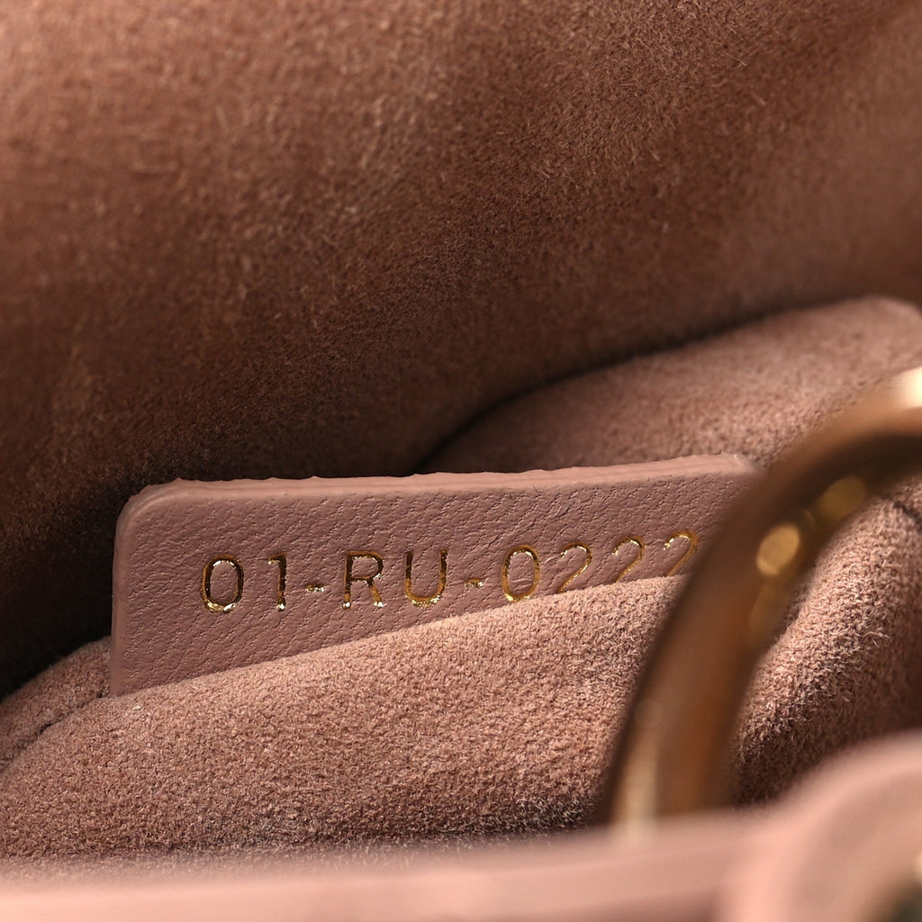 Lambskin Cannage Medium Lady Dior Fard wholesalehk.shop