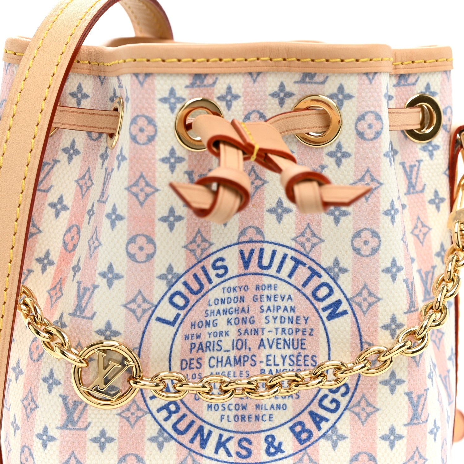 Minigram LV Stamp Nano Noe Blue £¨ Direct shipment via from wholesalehk.shop