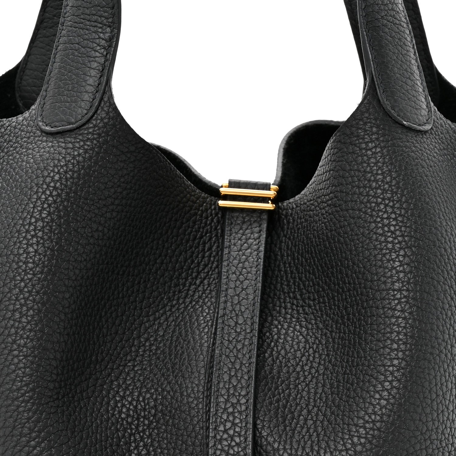 Taurillon Clemence Picotin Lock 22 MM Black £¨ Direct shipment via from wholesalehk.shop