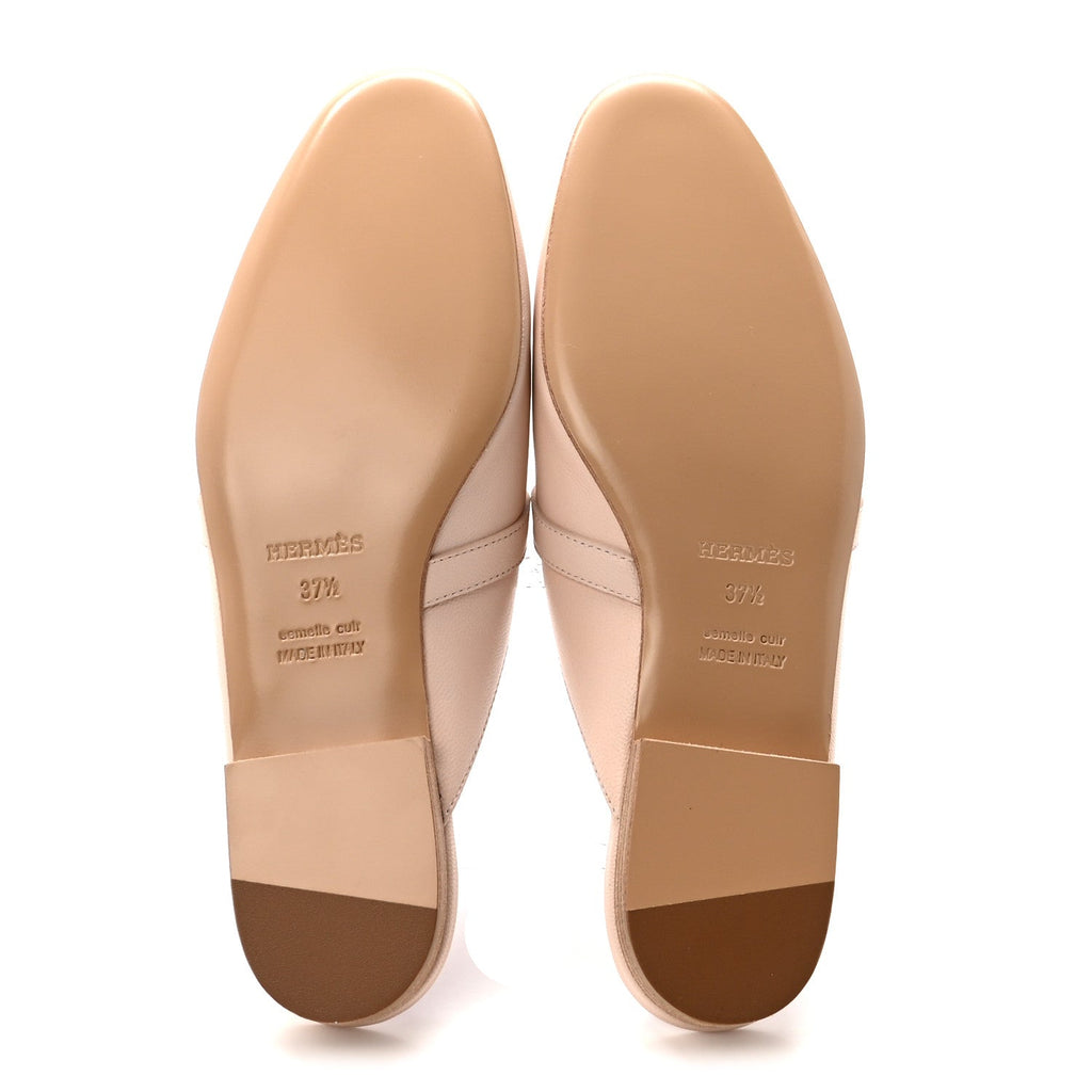 Goatskin Oz Mules 37.5 Blanc Poros wholesalehk.shop