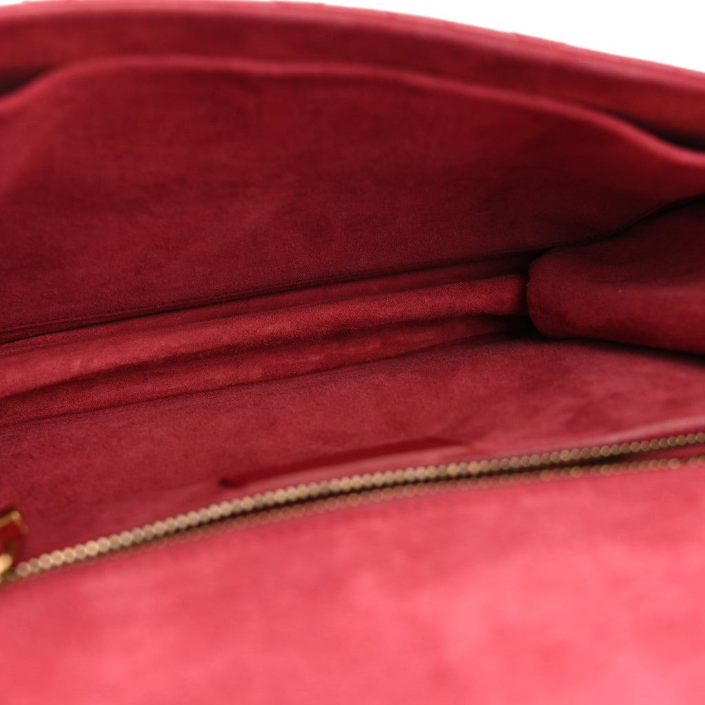 Lambskin Cannage Large Dioraddict Flap Red wholesalehk.shop