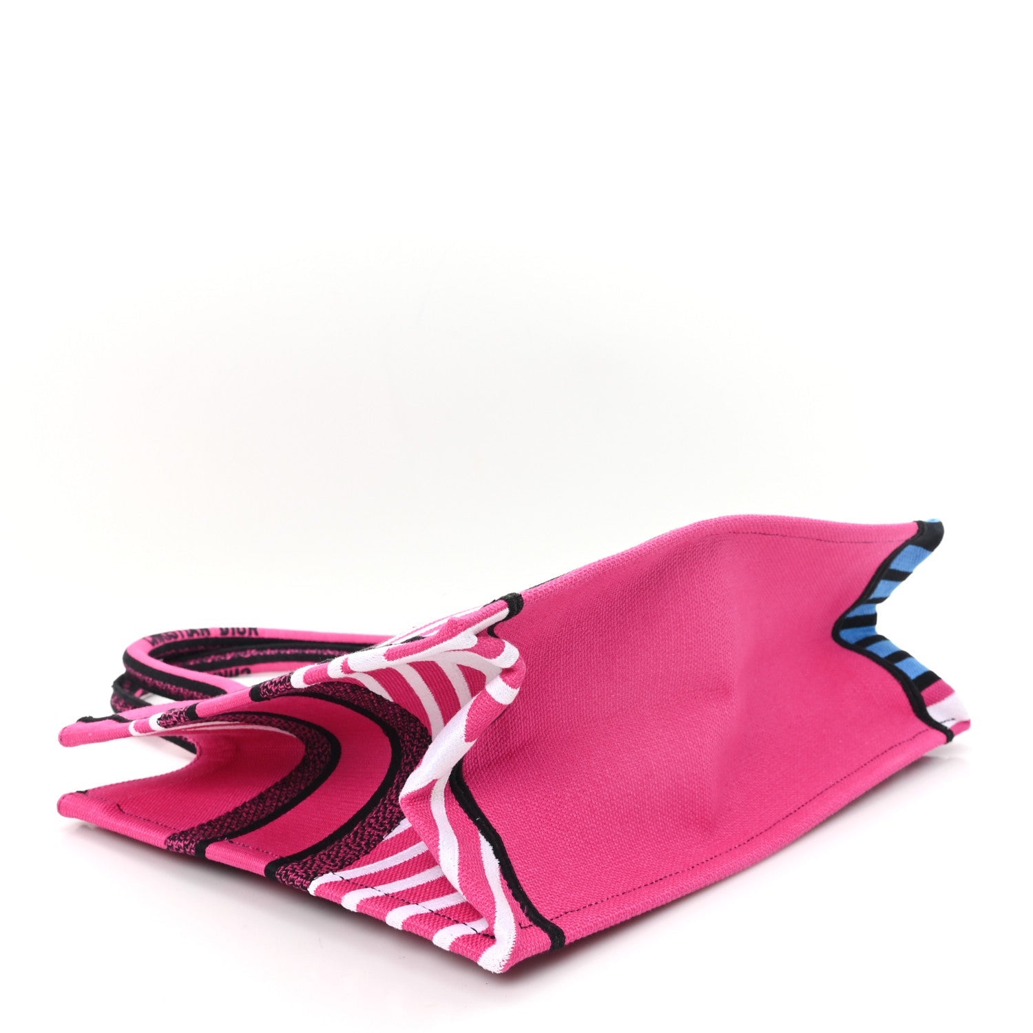 Canvas Embroidered Medium Jungle Pop Book Tote Fuchsia Multicolor £¨ Direct shipment via from wholesalehk.shop