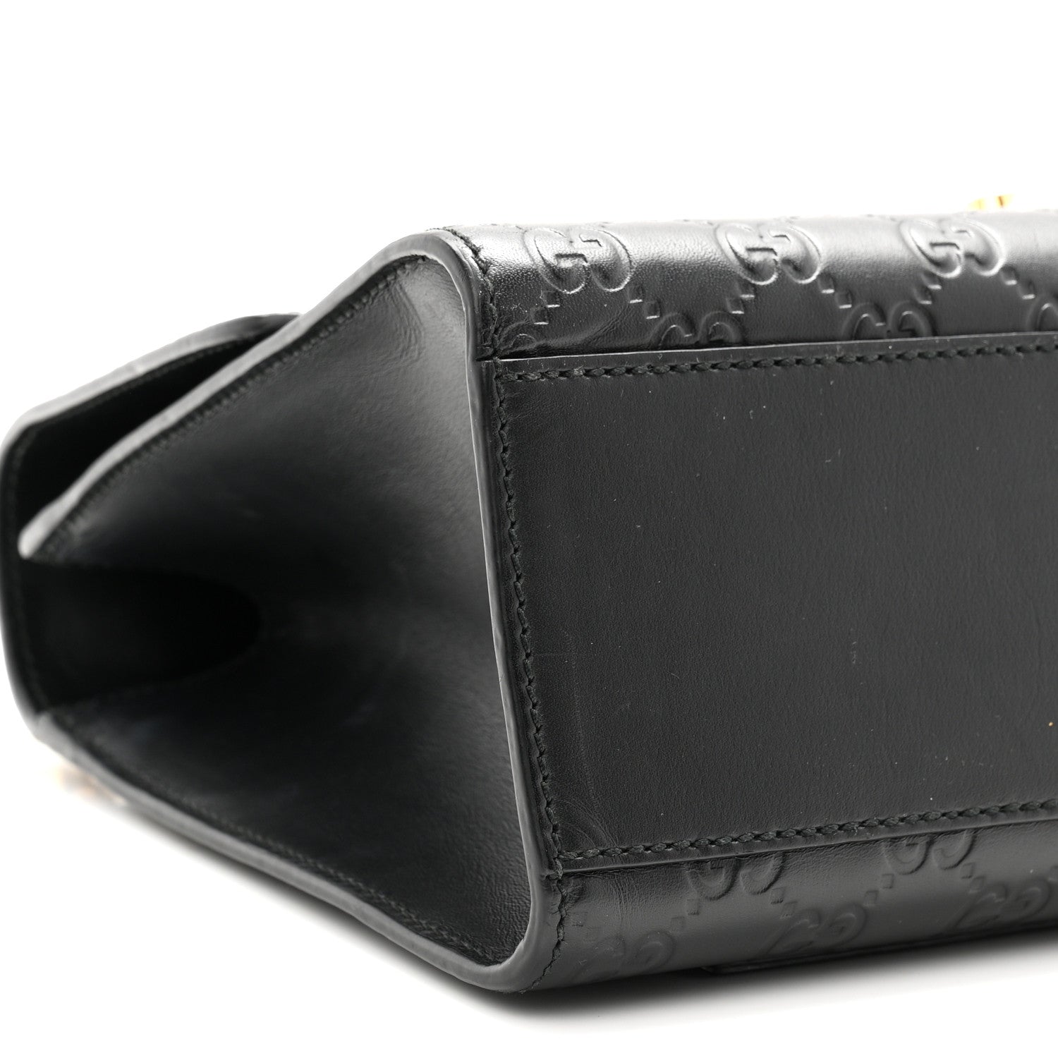 Guccissima Medium Padlock Shoulder Bag Black £¨ Direct shipment via from wholesalehk.shop