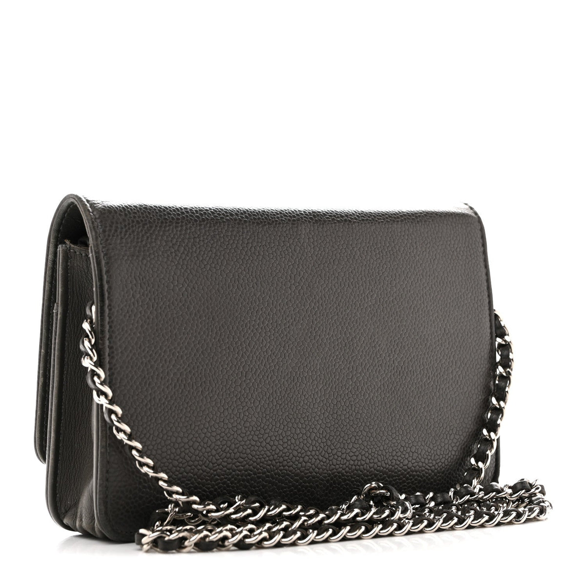 Caviar Timeless CC Wallet on Chain WOC Grey wholesalehk.shop