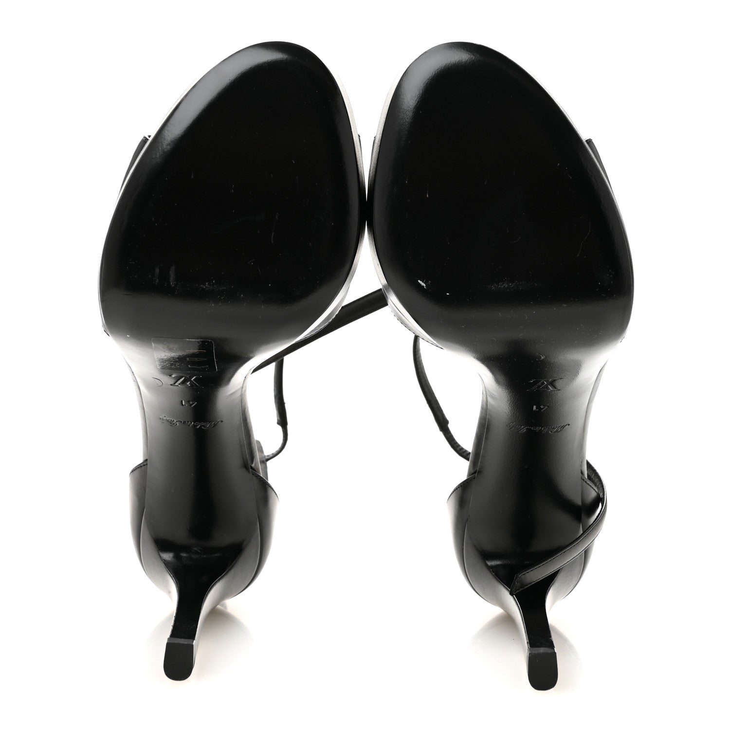 Calfskin Platform Sandals 41 Black £¨ Direct shipment via from wholesalehk.shop