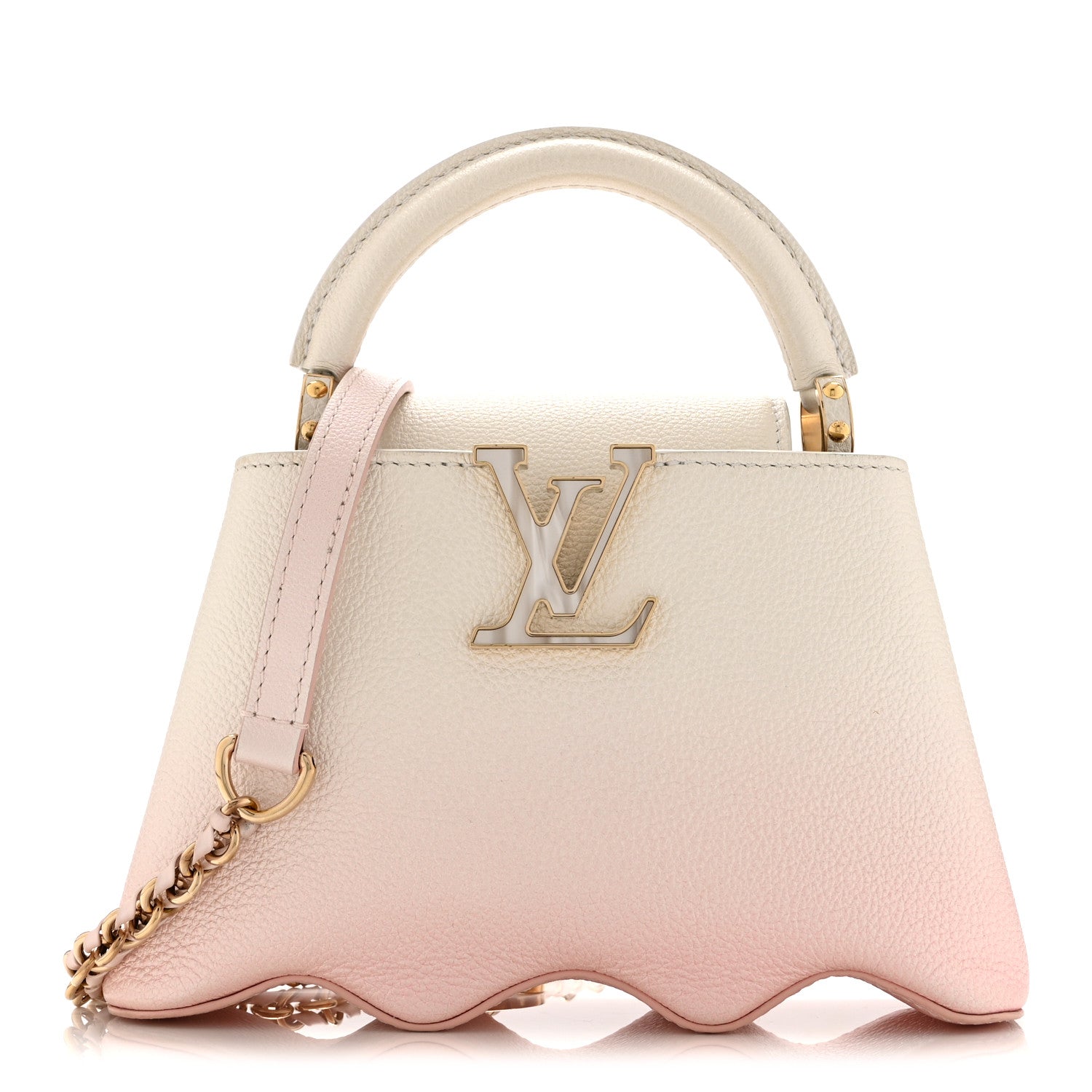 Taurillon Ombre Capucines Capushell Mini Shaded Pink £¨ Direct shipment via from wholesalehk.shop