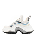 Calfskin Technical Nylon LV Archlight Sneakers 38 White Blue Gris £¨ Direct shipment via from wholesalehk.shop