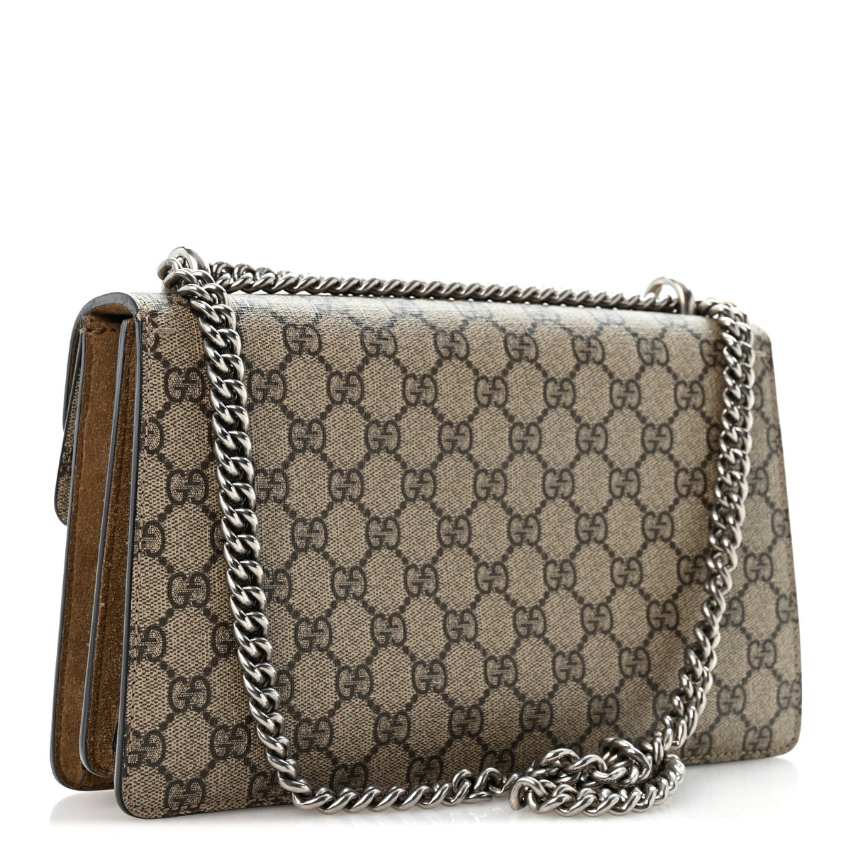 GG Supreme Monogram Small Dionysus Shoulder Bag Taupe wholesalehk.shop