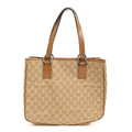Monogram Large Tote Dark Brown wholesalehk.shop