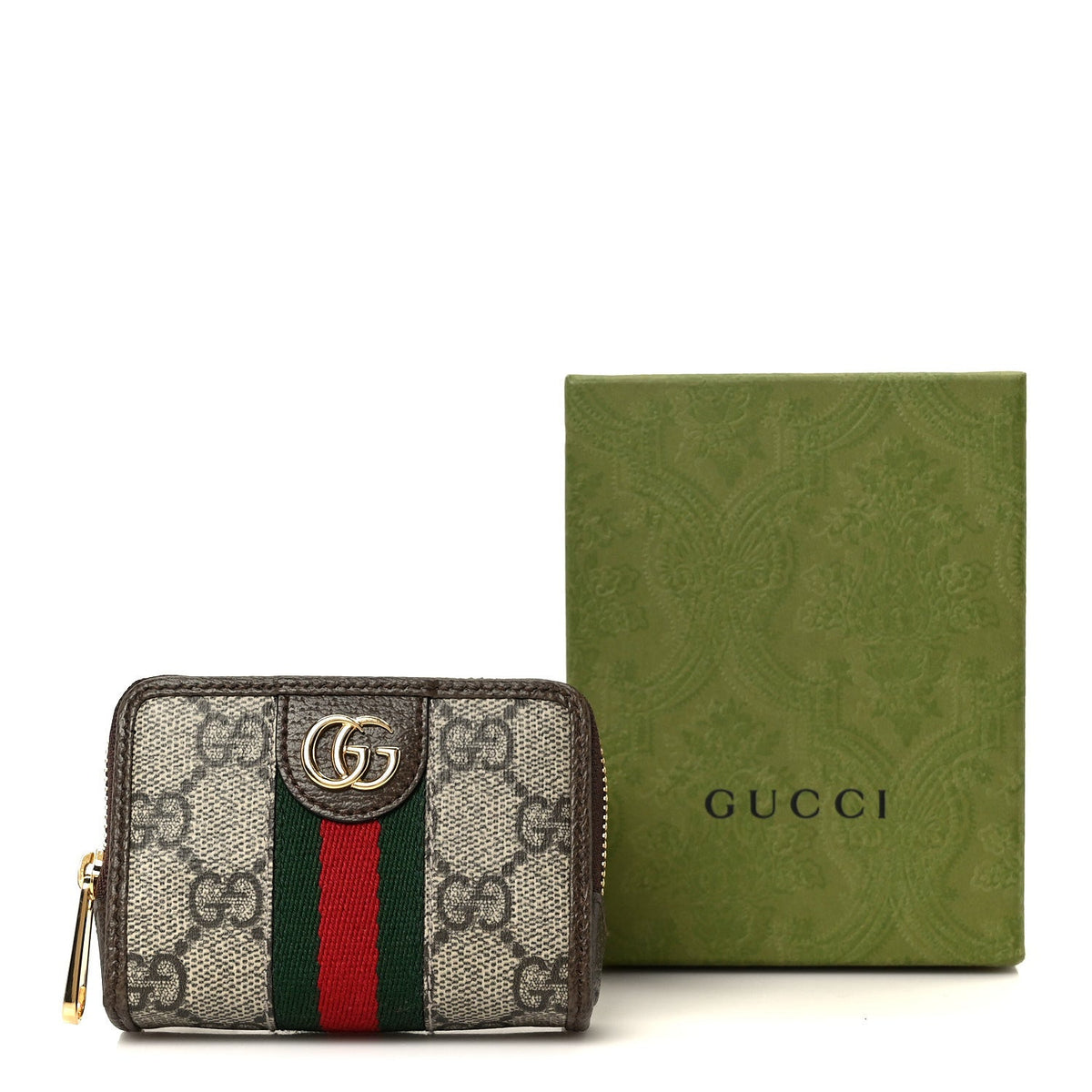 GG Supreme Monogram Web Ophidia Playing Card Case Beige New Acero wholesalehk.shop