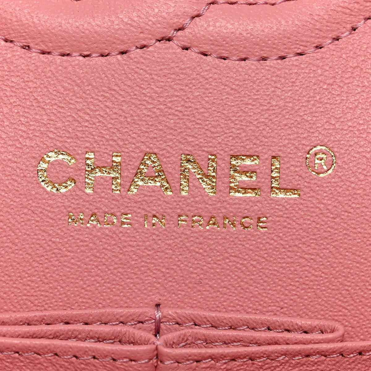 Caviar Chevron Quilted Small Double Flap Pink wholesalehk.shop