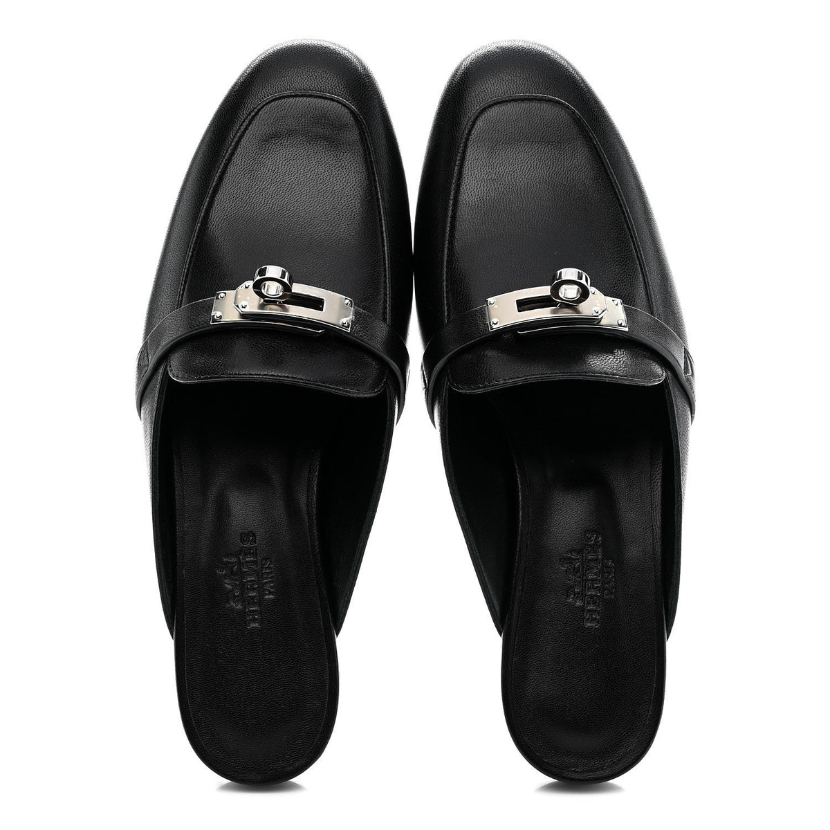Goatskin Oz Mules 35 Black wholesalehk.shop