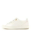 Calfskin Monogram Embossed Front Row Sneakers 36 White £¨ Direct shipment via from wholesalehk.shop