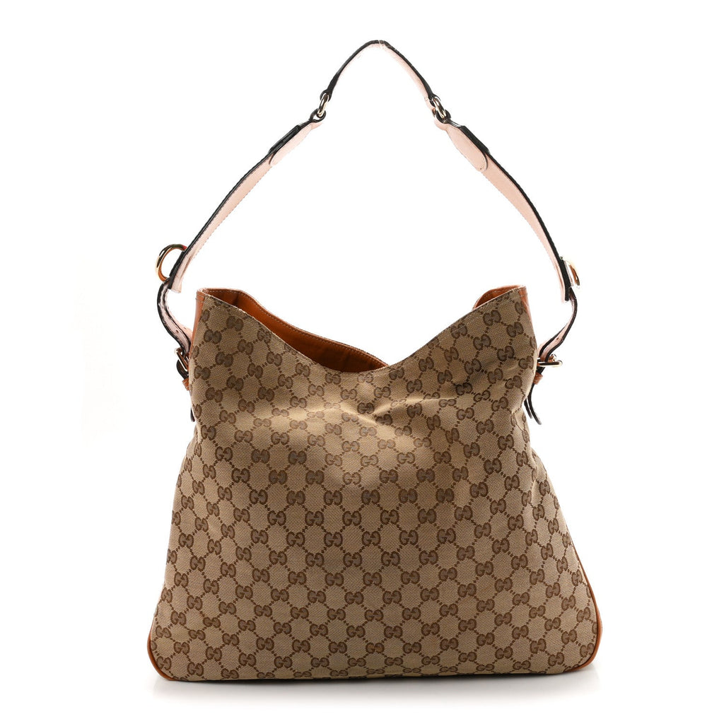 Monogram Medium Heritage Shoulder Bag Light Tobacco wholesalehk.shop