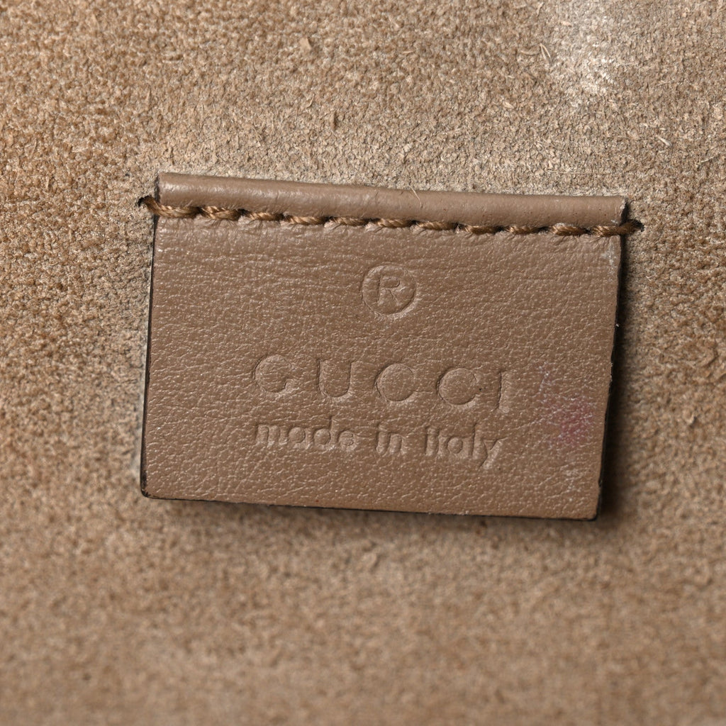 GG Supreme Monogram Small Dionysus Shoulder Bag Taupe wholesalehk.shop