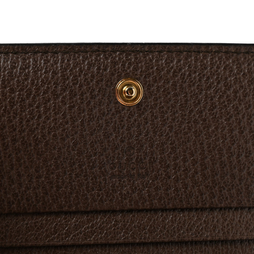 GG Supreme Monogram Web Ophidia Card Case Beige New Acero wholesalehk.shop