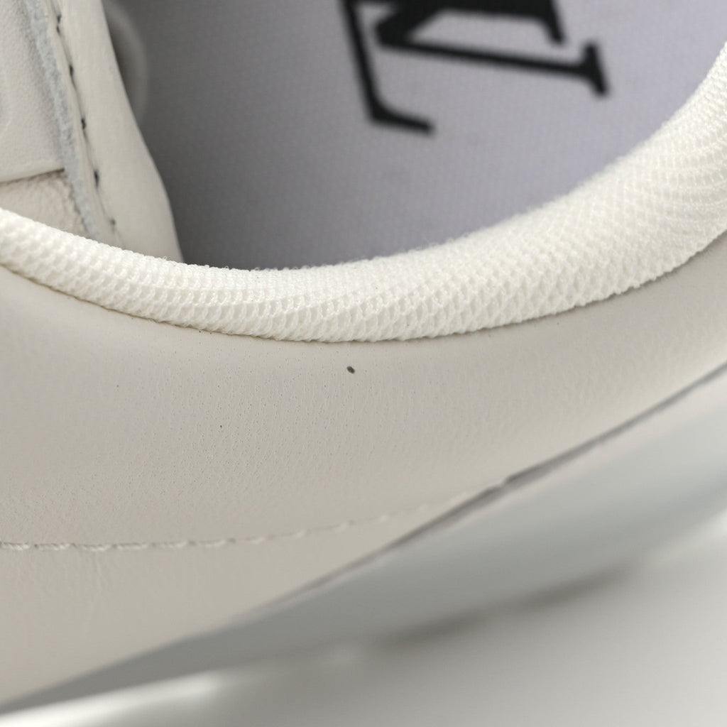 Lambskin Vachetta Mens LV Buttersoft Sneakers 10 White £¨ Direct shipment via from wholesalehk.shop